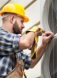 Image illustrates The Best AC Repair Experts​ in town.